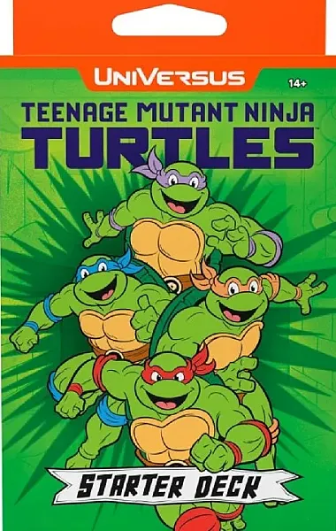 UNIVERSUS CCG: TEENAGE MUTANT NINJA TURTLES STARTER DECK - EN